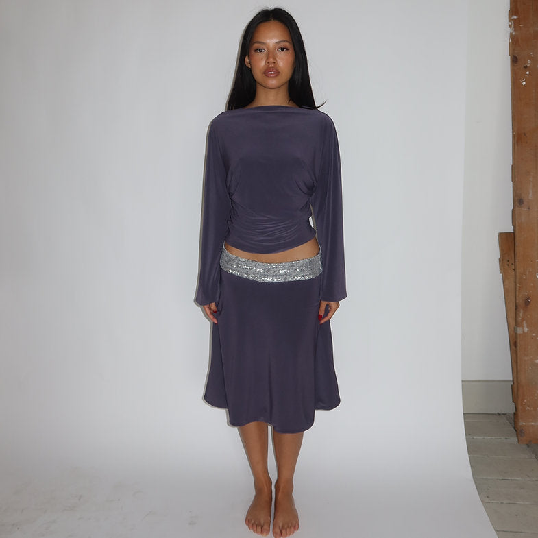 Musa Top & Midi Skirt Set