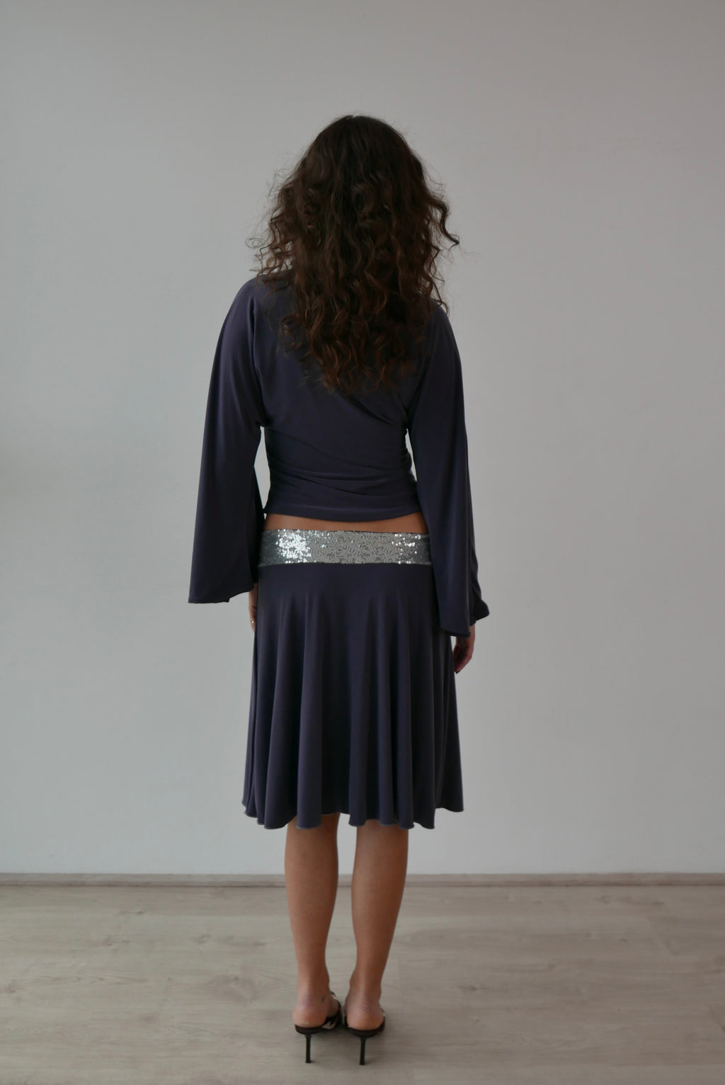 musa top & midi skirt set